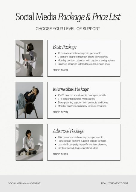 PORTFOLIO - LISTADO TARIFAS